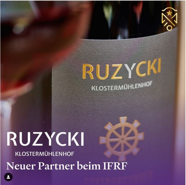 Exklusiver Weinpartner beim IFRF, Weingut Klostermühlenhof