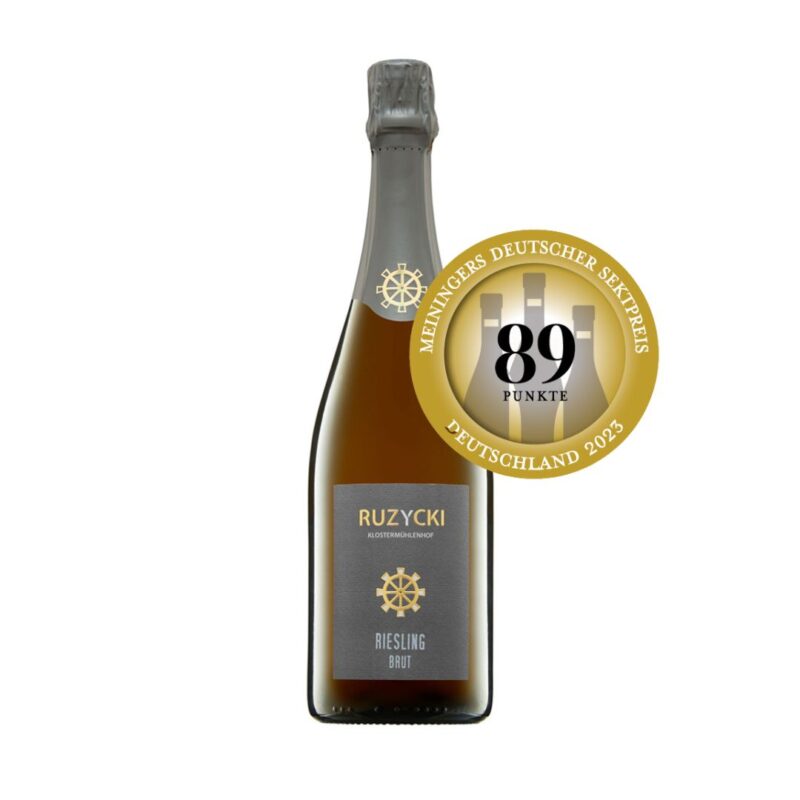 Riesling Brut Winzersekt 89 Punkte Mundus Vini