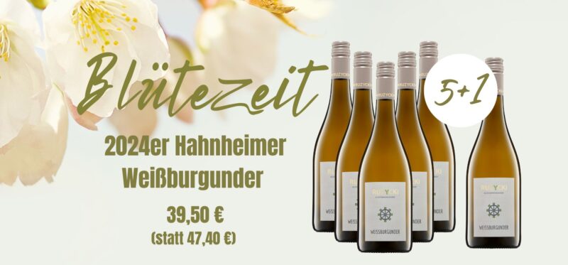 Weinpaket Blütezeit Weißburgunder