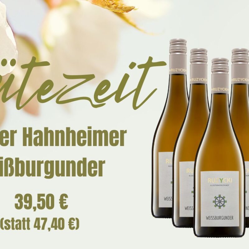 Weinpaket Blütezeit Weißburgunder