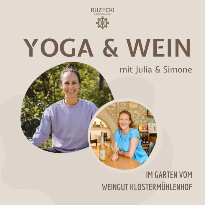 Yoga & Wein mit Julia und Simone | Weingut Klostermühlenhof